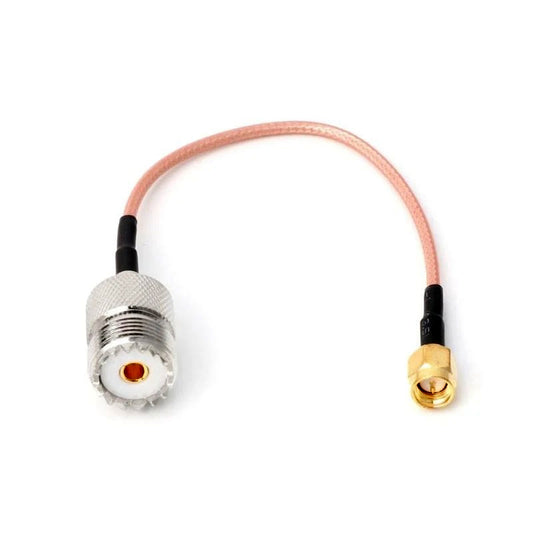 RG316 Cable Pigtail UHF SO239 hunn til SMA hann